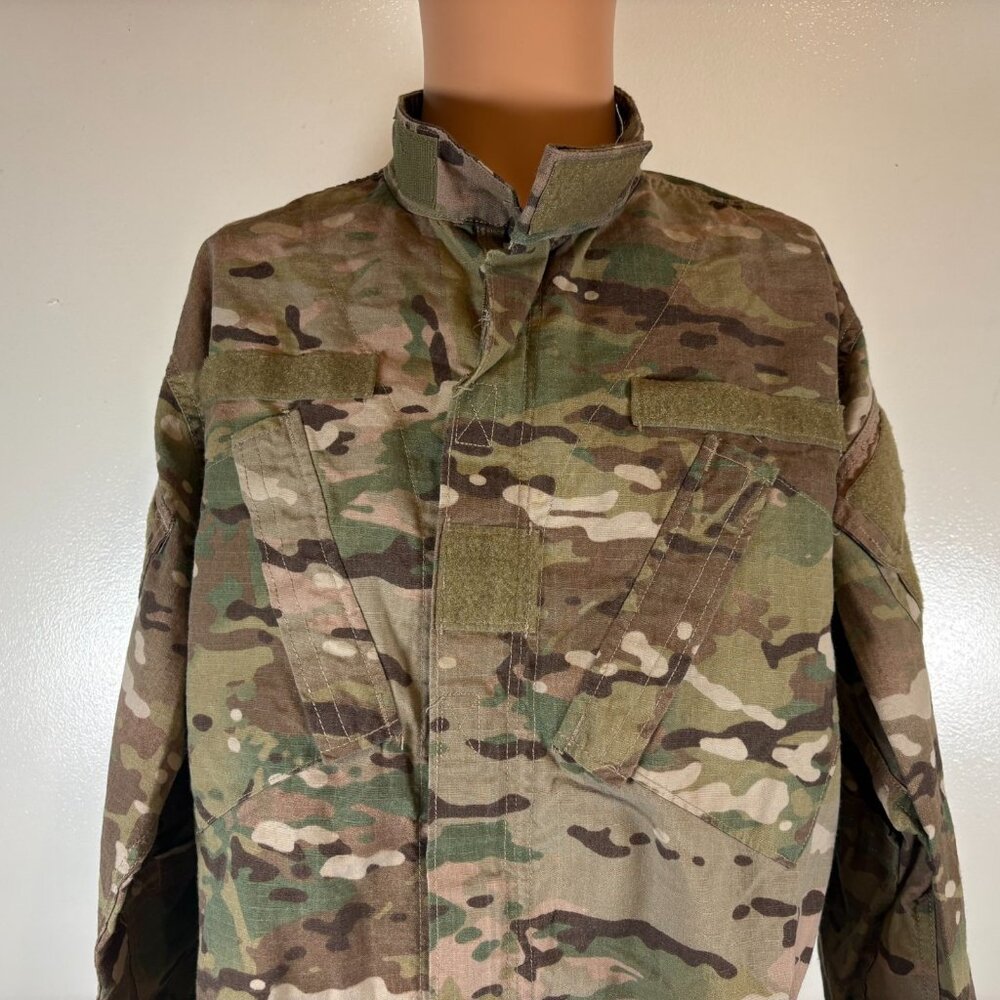 US Army Combat Uniform Jacket Mens Medium Regular Operational Camo OCP Air Force